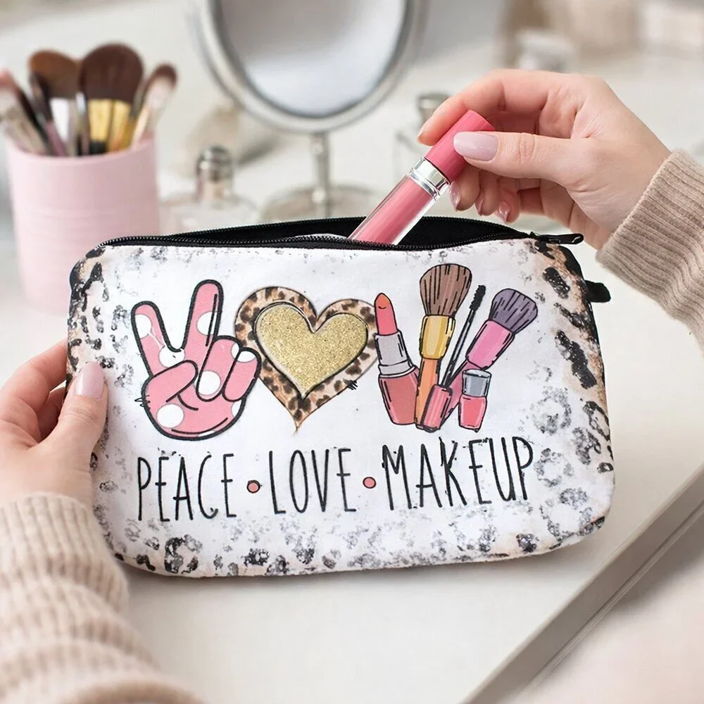 Peace Love Makeup - Cosmetic Bag - NEW!